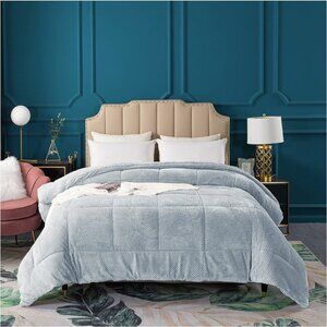 New Original Packaging - King Sherpa Comforter - Soft Winter Bedding